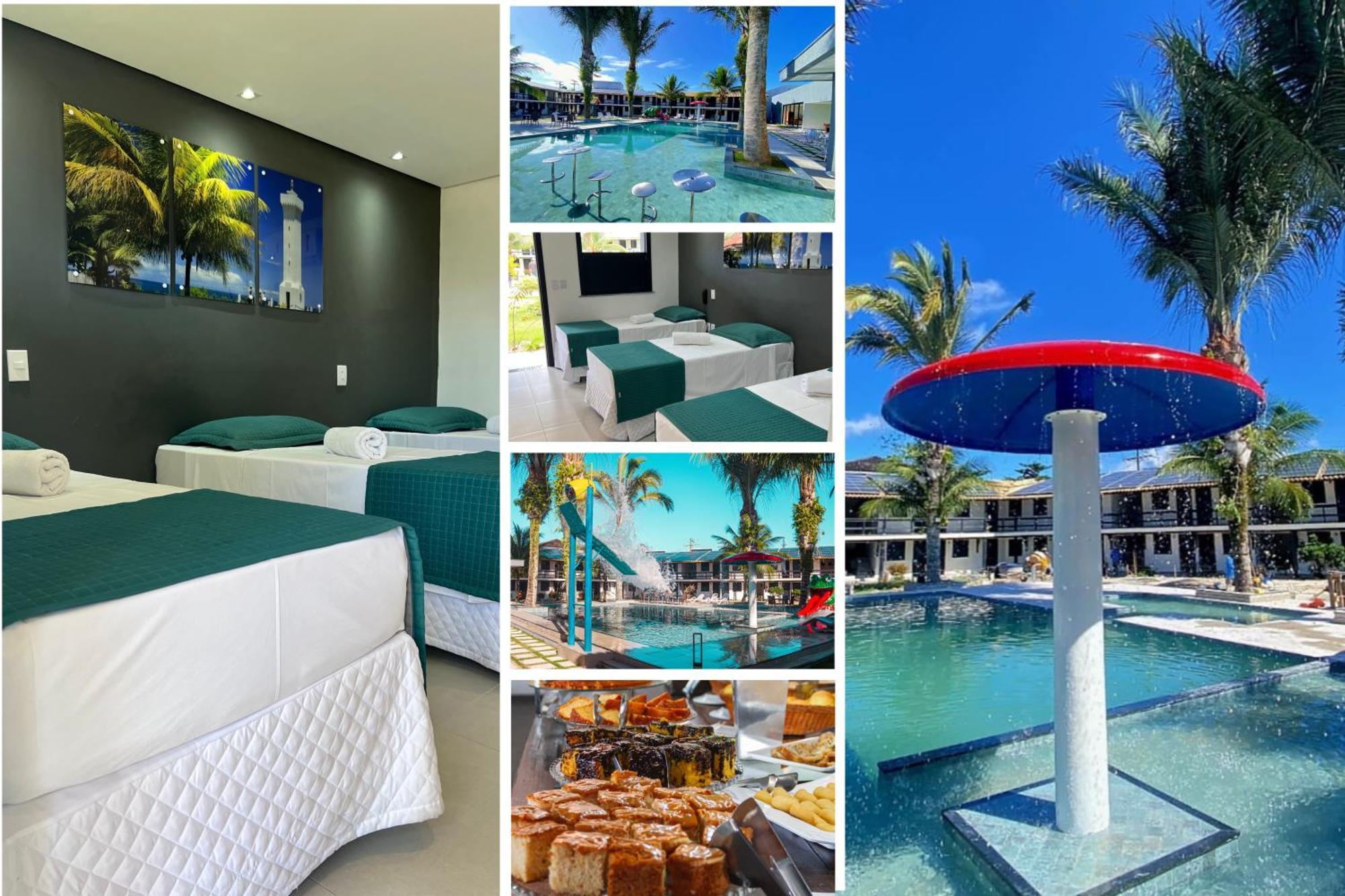 O Beira Mar Praia Hotel Esta Localizado Na Orla, Na Praia De Taperapuan, Cafe Incluso, Wi-Fi 500Mb, Piscinas, Estacionamento Privativo, Ar Condicionado Split, Smart Tv, Frigobar, Porto Seguro Dış mekan fotoğraf
