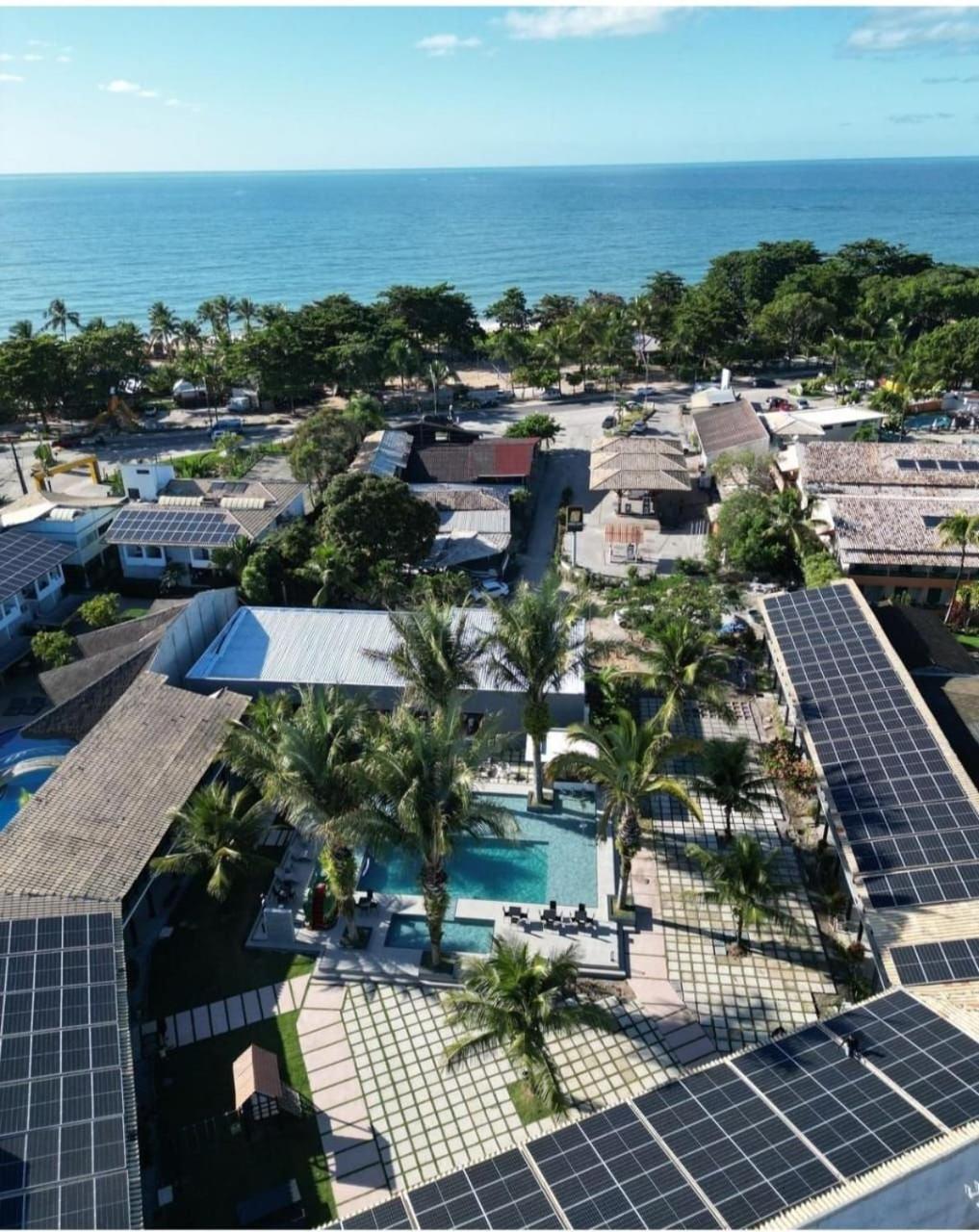 O Beira Mar Praia Hotel Esta Localizado Na Orla, Na Praia De Taperapuan, Cafe Incluso, Wi-Fi 500Mb, Piscinas, Estacionamento Privativo, Ar Condicionado Split, Smart Tv, Frigobar, Porto Seguro Dış mekan fotoğraf